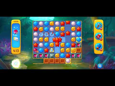 Fishdom level 11496 no boosters フィッシュダム ノーマル