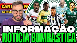 INFORMAÇÃO! JORNALISTA TRAZ NOTÍCIA BOMBÁSTICA LA DO PALMEIRAS! VEJAM ISSO TORCEDOR..
