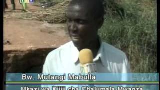 Mvua inaponyesha ndipo watu wanateta! Serikali mpo !