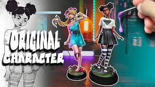 How To Paint an Original 3D Printed Character 