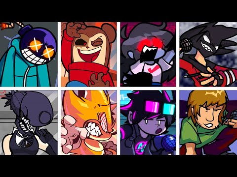 Ballistic but Different Characters Sing It 🎶 (FNF Ballistic but Everyone Sings It)