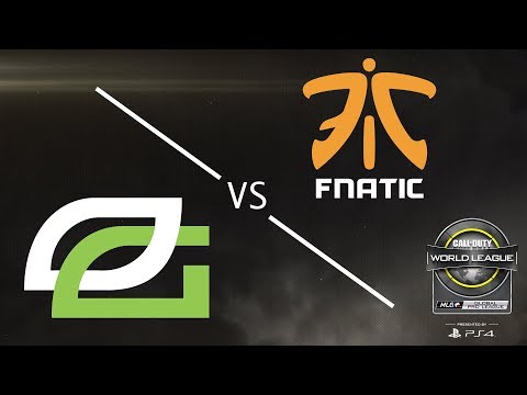 OpTic Gaming vs FNATIC - CWL Global Pro League Stage 2 Playoffs - Day 1