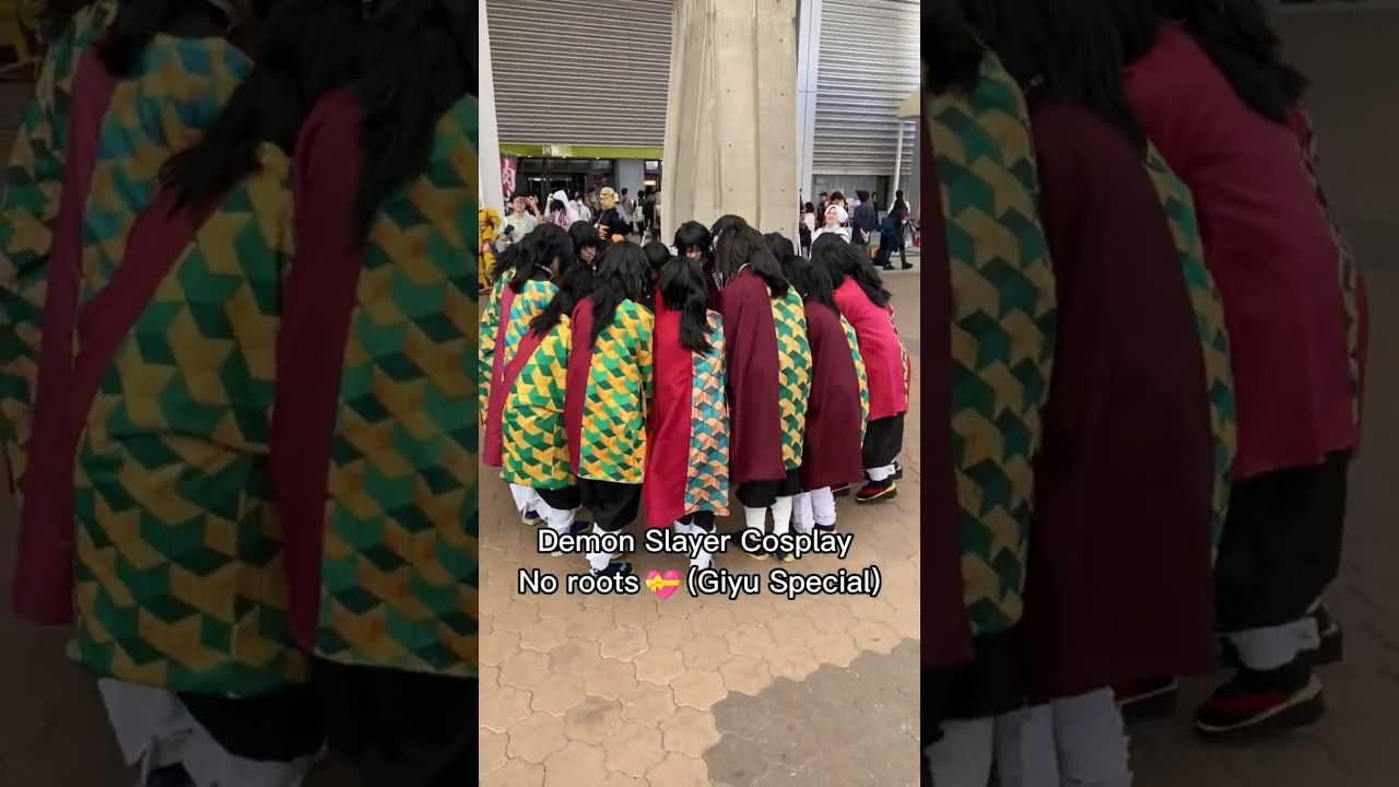 Demon Slayer Cosplay (Giyu Special) | No Roots💀✌️ #kimetsunoyaiba #demonslayer #anime #cosplay #fyp