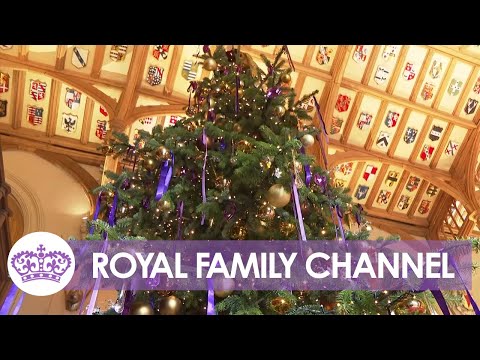 Look Inside Windsor Castle's Royal Christmas Transformation