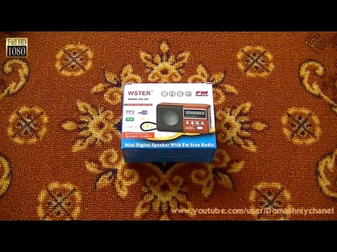 FM | MP3 Плеер WSTER WS-239
