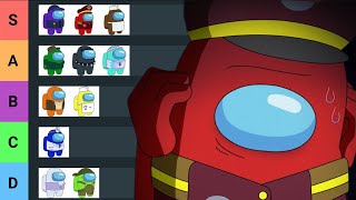 Ranking All Among Us Show Characters | Part 1 Best Tier List