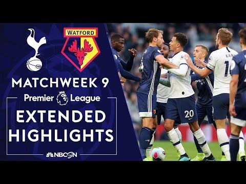 Tottenham v. Watford | PREMIER LEAGUE HIGHLIGHTS | 10/19/19 | NBC Sports Video