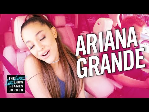 Ariana Grande - Carpool Karaoke - Present Simple