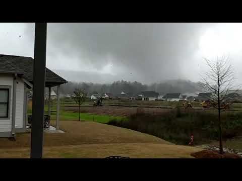 Large tornado in Birmingham - Alabama
