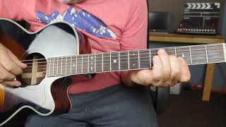 How to play Feel The Benefit - by 10cc - Intro Guitar Lesson / tutorial