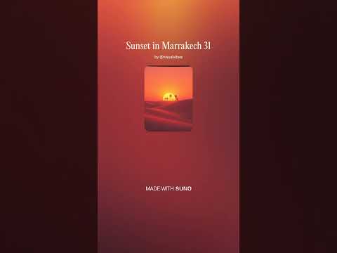 Sunset in Marrakech 31 🌅 | Chillout Beat with Arabic Flute, Oud & Desert Vibes