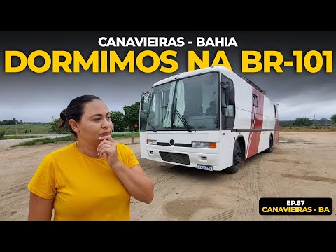 FOI O ÚNICO JEITO PRA CHEGAR COM O MOTORHOME EM CANAVIEIRAS NA BAHIA!