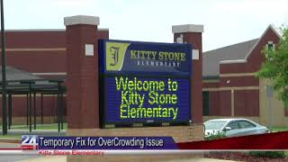 Temporary Mobile Unit Classrooms to Help with Overcrowding in Kitty Stone Elementary