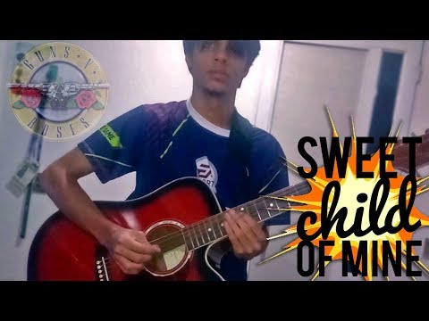Sweet Child O' Mine in Stop Motion (Guns N' Roses) OFICIAL - Guitar skills 1 editing skills 99