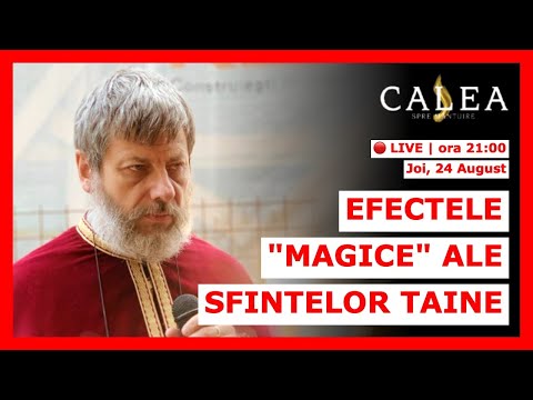 🔴 LIVE #615 - EFECTELE "MAGICE" ALE SFINTELOR TAINE || Pr. TUDOR CIOCAN