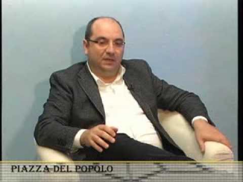 Piazza del Popolo con Angelo Riccardi Sindaco di Manfredonia