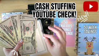 How Much Youtube Paid Me | How I Budget My Money | January Cash Stuffing | Jordan Budgets