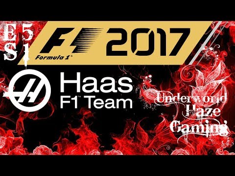 F1 2017 Career Mode Season 1 Part 5 :: Rain In Spain :: (No Commentary)