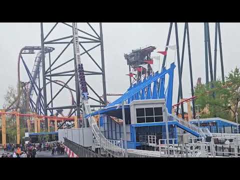 Top Thrill 2 - Day 2 (TRIPLE ROLLBACK!!!)