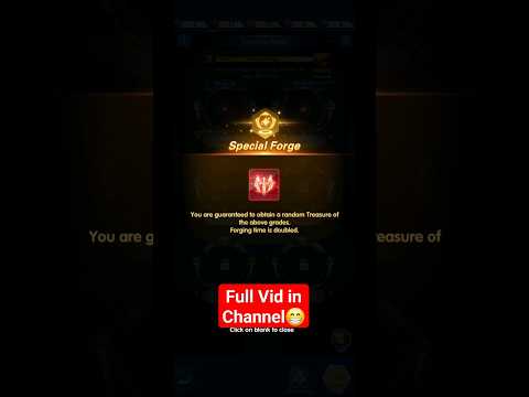 A Magic Trick Getting Red Treasure from Forge #epicheroes #xhero #treasure #forge
