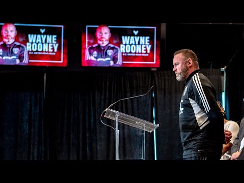 WATCH: Wayne Rooney Unveiled as Head Coach of D.C. United
