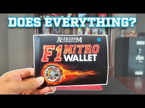 F1 Nitro Wallet by Pete Nardi - Review (UTILITY DEVICE)