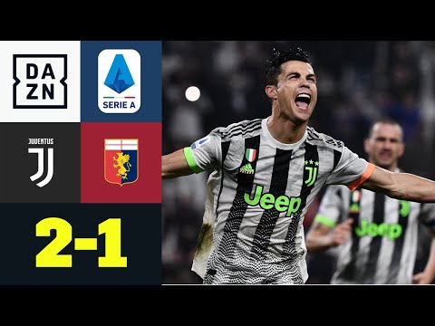 90+5! Ronaldos Last-Minute-Elfer rettet Juve drei Punkte: Juventus - CFC Genua 2:1 | Serie A | DAZN
