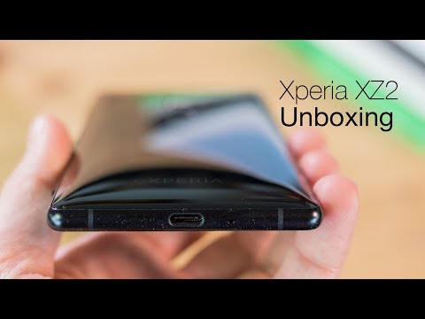 Sony Xperia XZ2 Unboxing & Set Up
