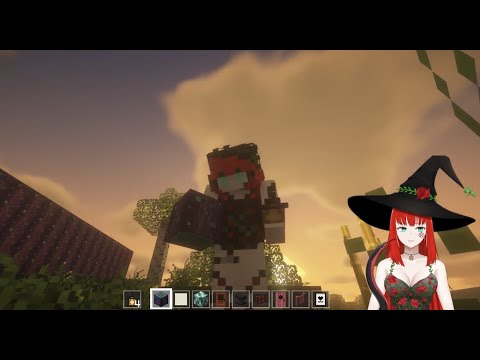 Kira Aminae VTuber - Witch Survival Day 1! [Minecraft] [RogueCraft] [Witch Waifu VTuber] [Kira Aminae]