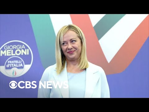 Far-right leader becomes Italy's new prime minister