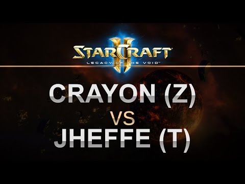 SC2 - LOTV 2016 - EPIC - Crayon (Z) v jheffe (T) on Galactic Process