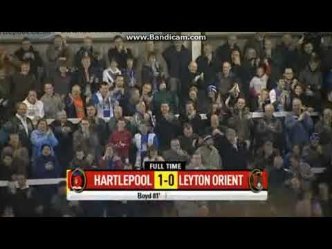 Hartlepool United 1-0 Leyton Orient - 14th November 2009