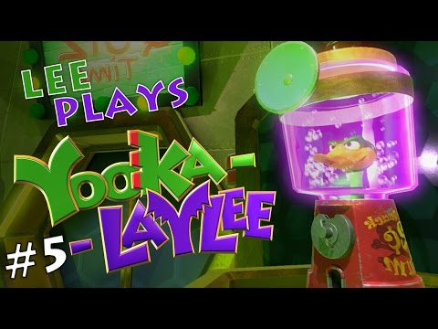 Lee Plays Yooka Laylee Ep 5 - Dr Quacks Quiz Time