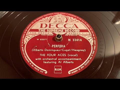 The Four Aces - Perfidia - 78 rpm - Decca M33414 - 1952
