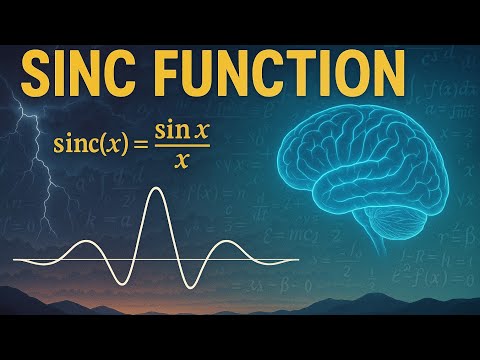 What is “SINC Function" in Mathematics?   Graphical Representation