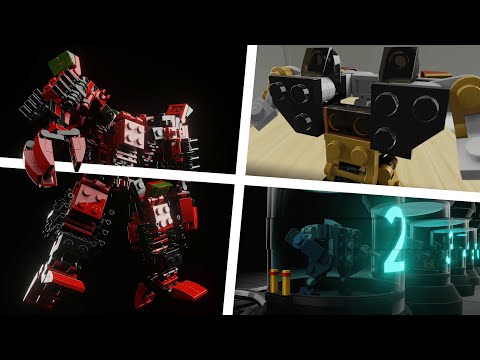 BrickMecha Animation Collection 40