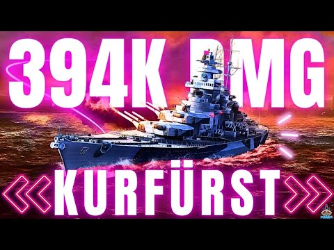 Kurfürst eskaliert! 💣 Fast 400K Schaden💣 | 300K Club | World of Warships