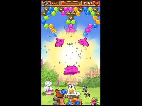 Simon's Cat Pop Time Level 123 - NO BOOSTERS 😺 | SKILLGAMING ✔️