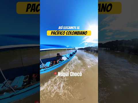 Así llegamos al Pacífico Colombiano 🍃🇨🇴🐋 #nuquí #pacificocolombiano