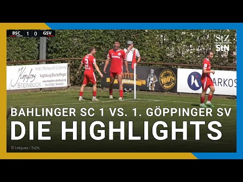 Bahlinger SC 1 vs. 1. Göppinger SV I Highlights 3. Spieltag [Regionalliga Südwest]