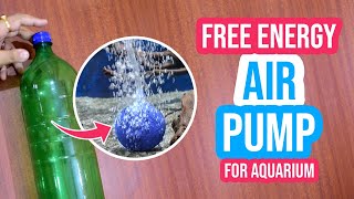 Emergency Free Energy Air Pump for Your Fish Tank!