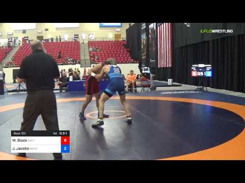 2018 Marine Corps US Open/Masters E Freestyle 78 Quarters - Mark Black (Sant) Vs. Jeff Jacobs (Bro