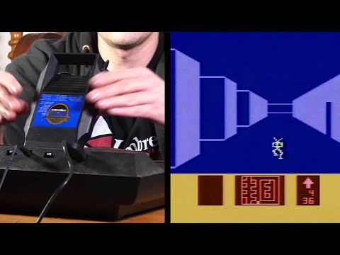 Using the Supercharger to Play Escape from the Mindmaster (Real Hardware)