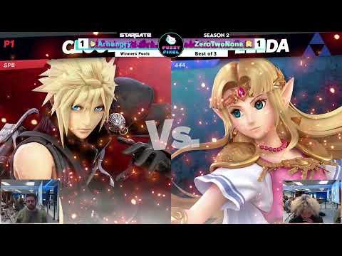 Arhungry (Cloud) vs ZeroTwoNone (Zelda) - Stargate #21 Winners Pools