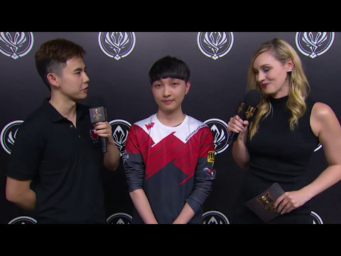 Team WE Xiye on His Lucian Performance against SKT Faker Orianna