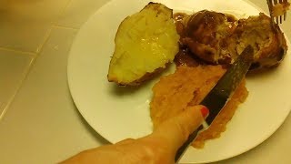 Apple and Cheese stuffed chicken breast