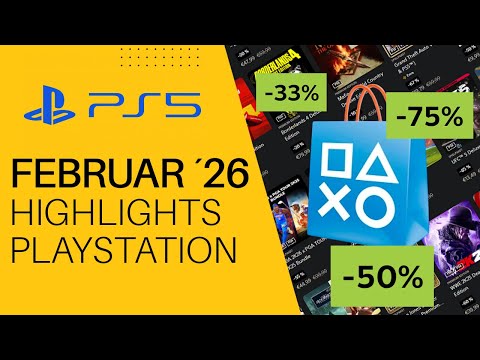 PS Store Sale: Highlights aus dem Februar-Sale für Playstation / PS5 / PS4