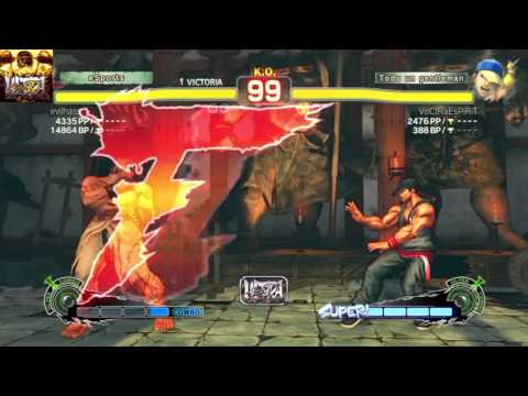 USF4 yun vs ryu