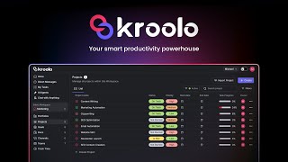 Introducing Kroolo - Your Smart Productivity Powerhouse