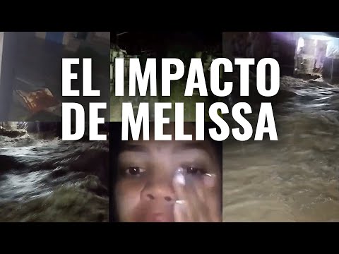 🌀⚠️Imágenes del paso de Melissa por Santiago de Cuba